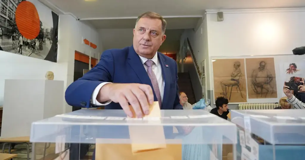 Dodik na jednom od prethodnih izbora
