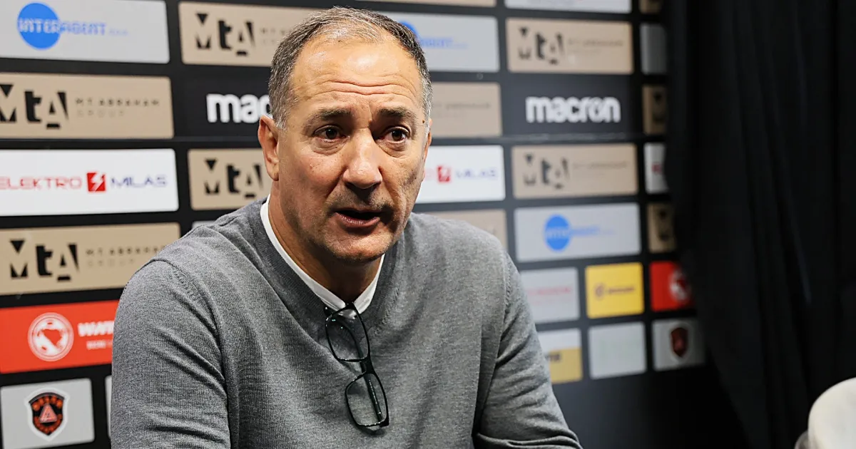 igor stimac trener zrinjskog na presici