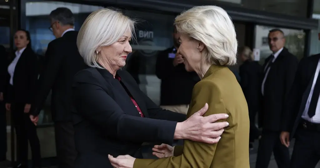 Krišto i von der Leyen