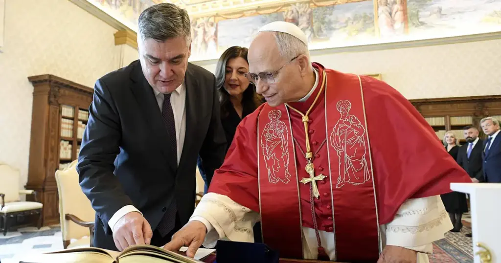 Zoran Milanović kod pape