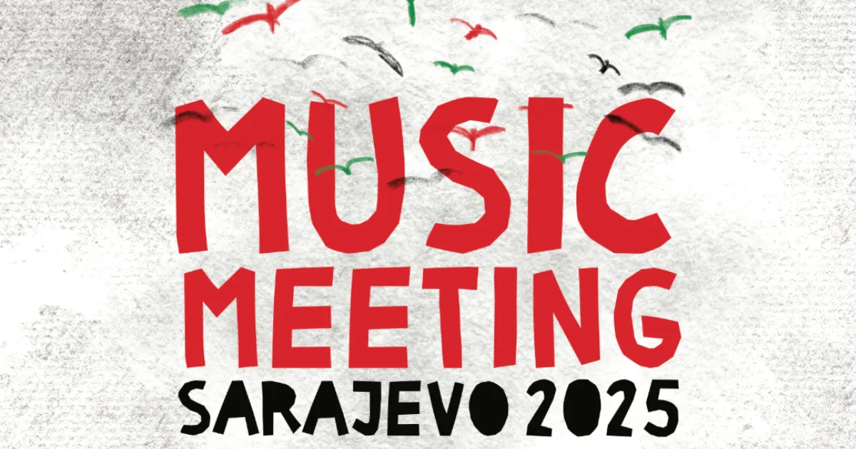 music meeting sarajevo 2025 plakat