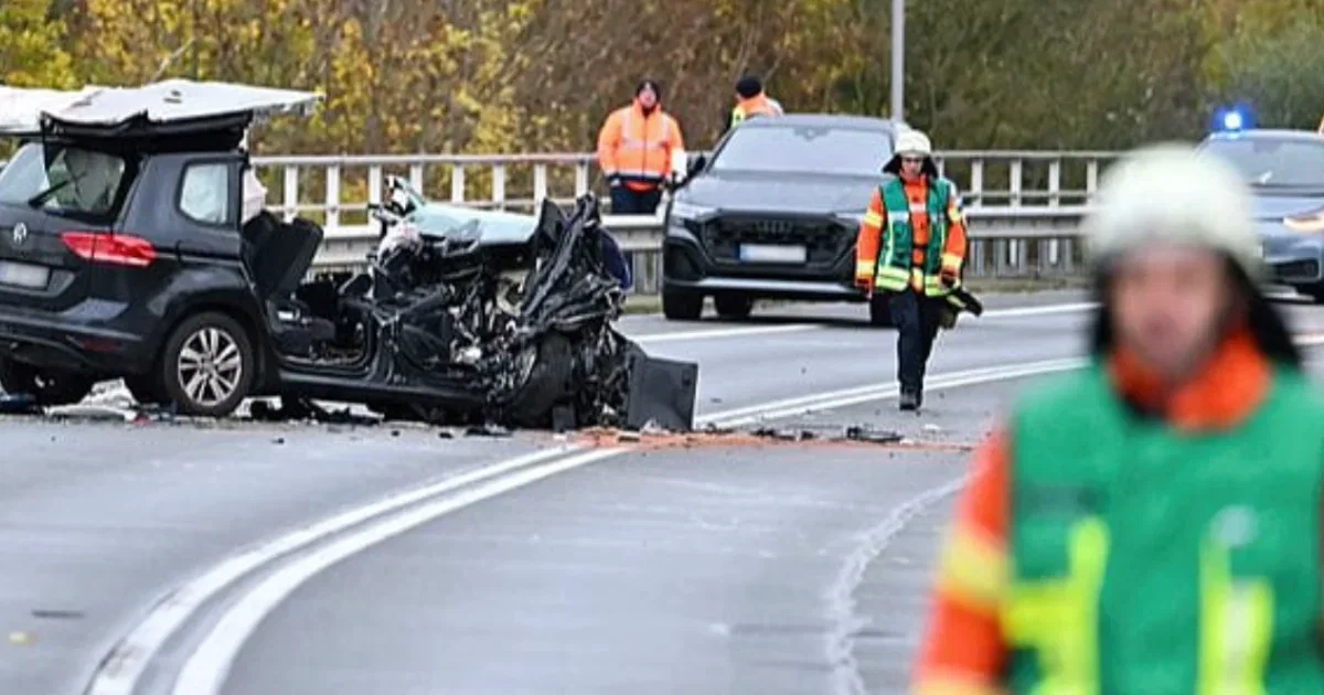 njemacka slupan automobil nakon sudara