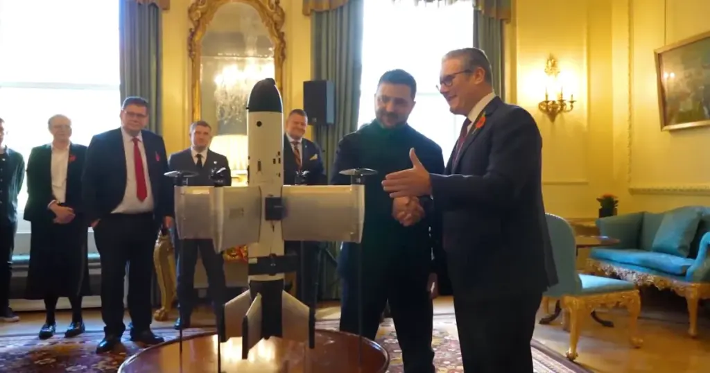 octopus dron zelenski i starmer