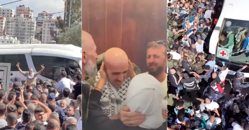ramallah oslobodjeni palestinci