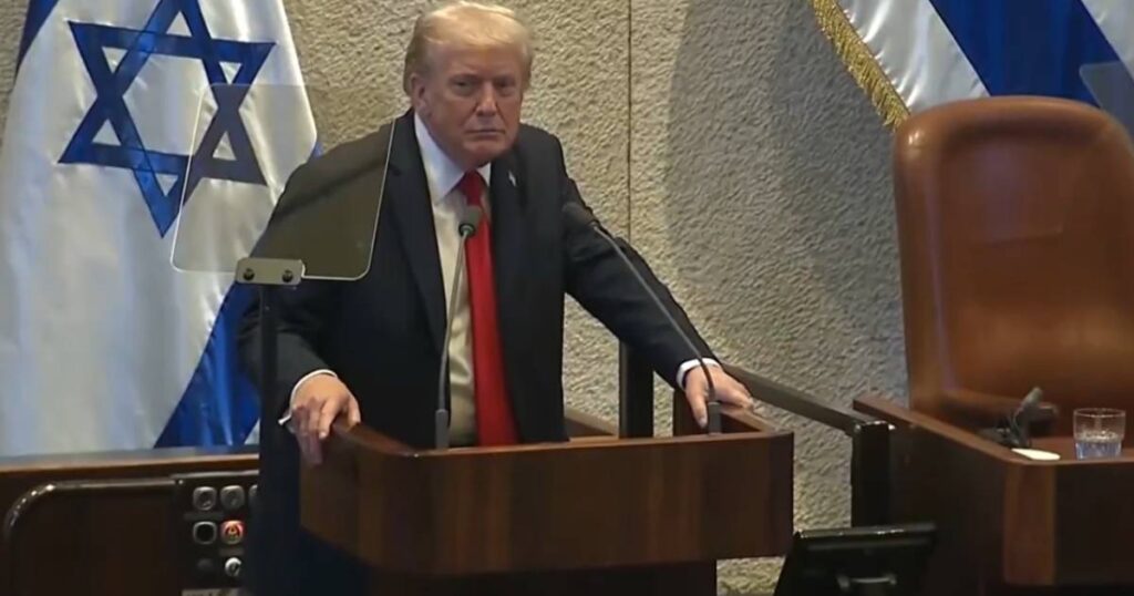 trump kneset