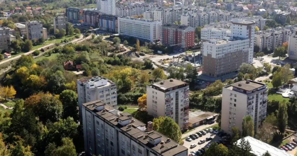 tuzla grad snimak iz zraka