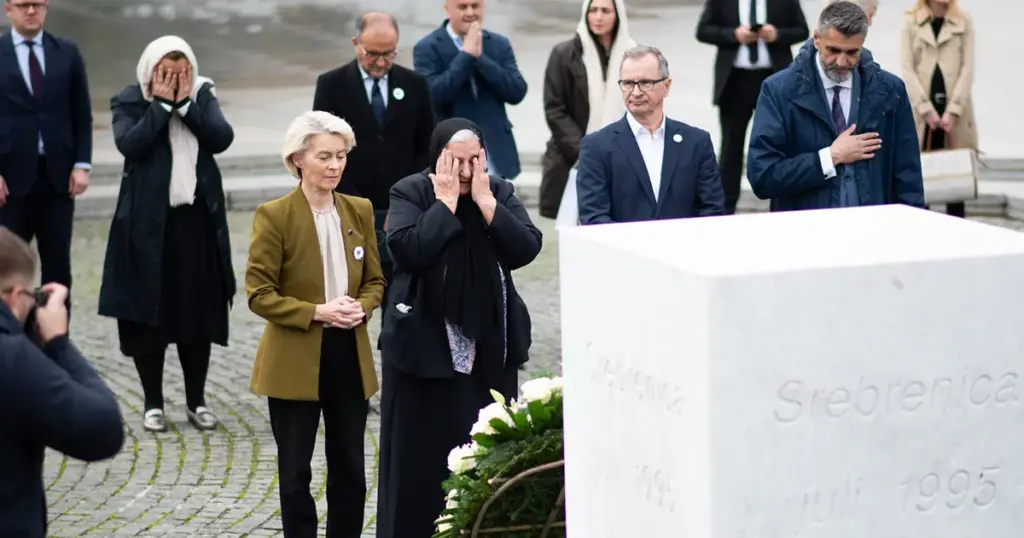 Von Der Leyen u Srebrenici