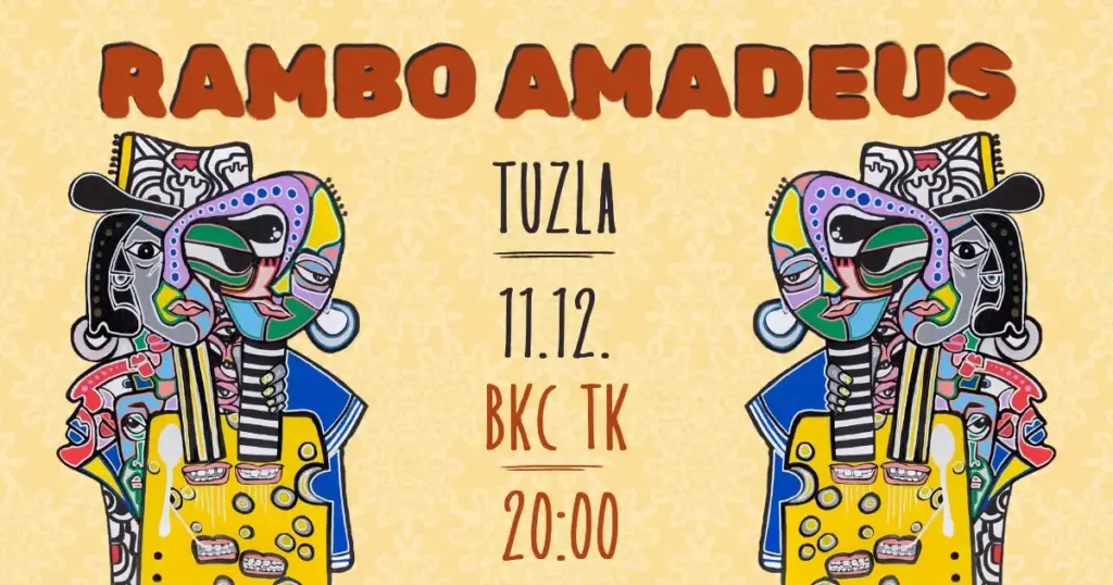 Rambo Amadeus u BKC-u Tuzla stiže 11. decembra
