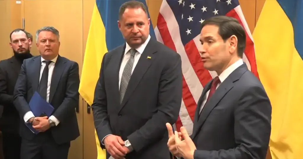 Andrij Jermak i Marco Rubio