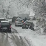 snijeg na cesti
