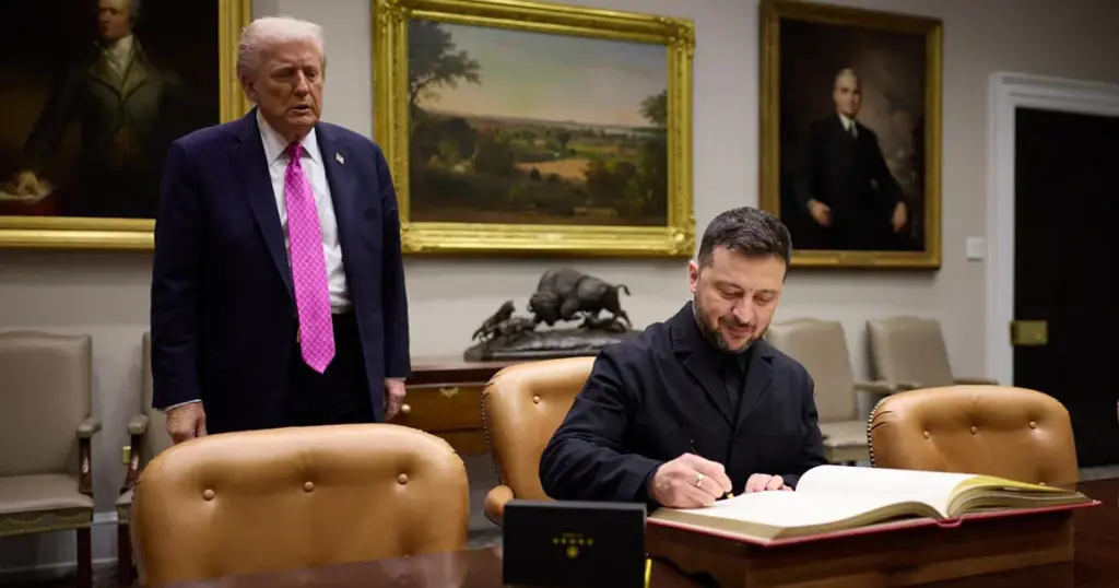 Donald Trump i Volodimir Zelenski