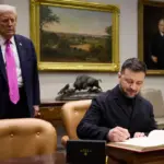 Donald Trump i Volodimir Zelenski