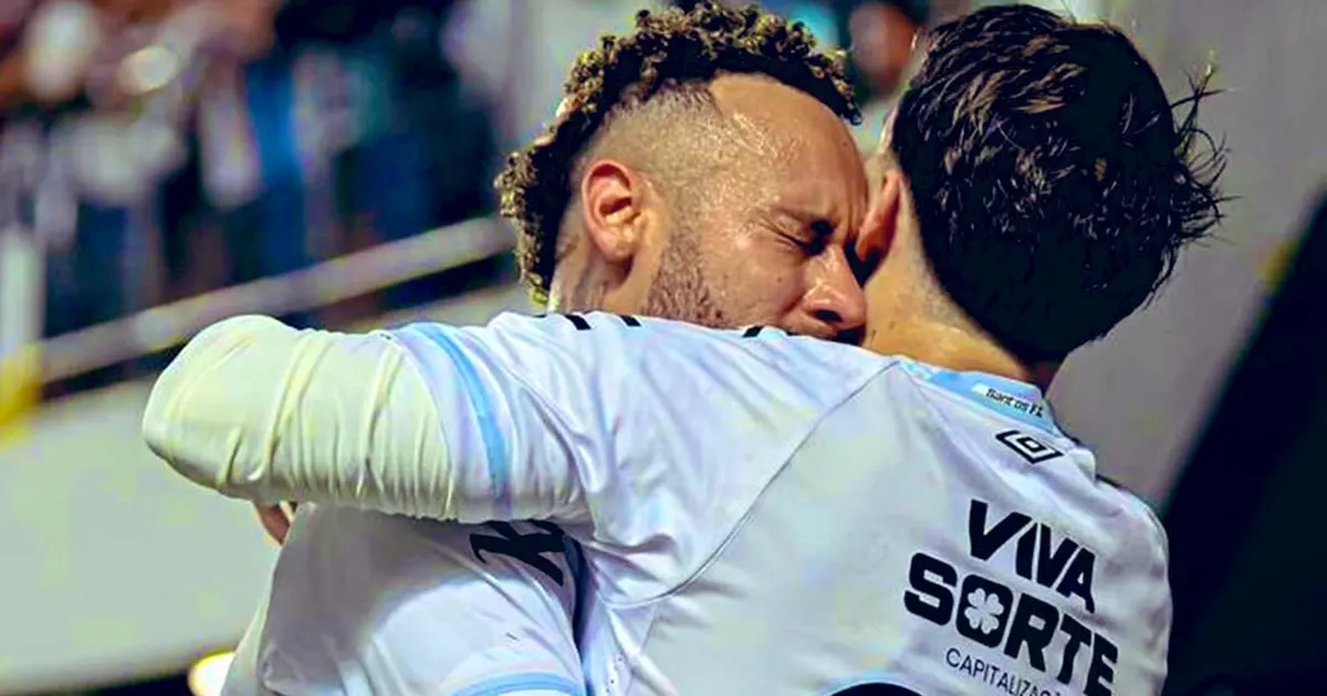 Neymar u dresu Santosa