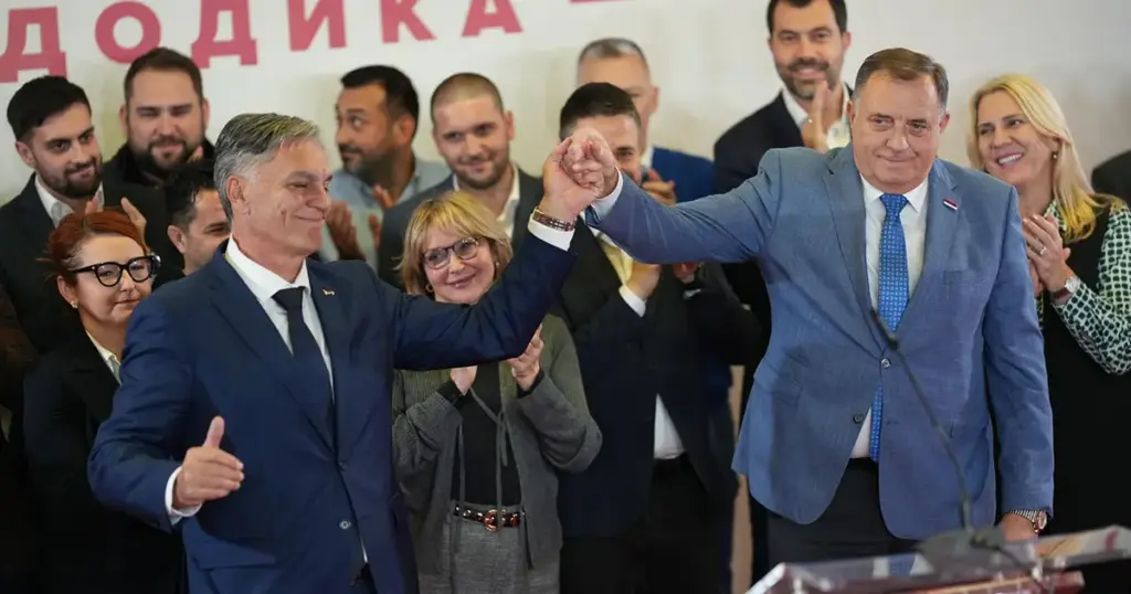 Siniša Karan i Milorad Dodik