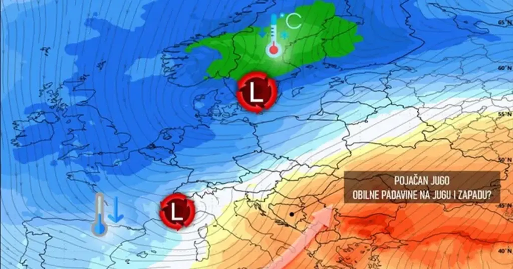 Stižu ponovo sunčani dani, a nakon toga velika promjena koja bi mogla donijeti obilan snijeg