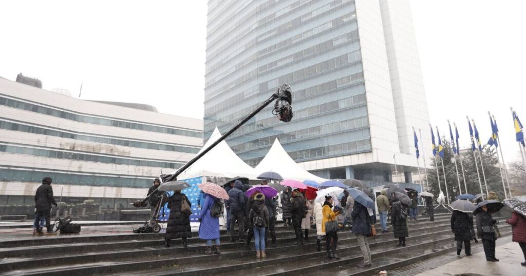 Protest radnika BHRT-a