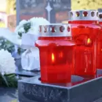 svijeće na blagdan svih svetih