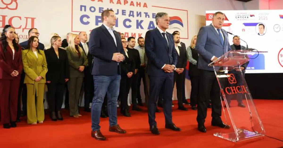 Dodik proglasio pobjedu Karana