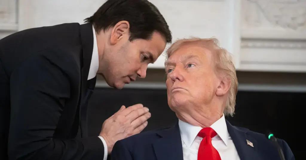 Marco Rubio i Donald Trump