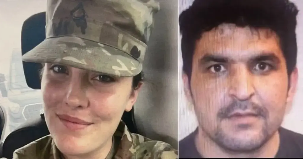 Sarah Beckstrom i njen ubica Rahmanullah Lakanwal