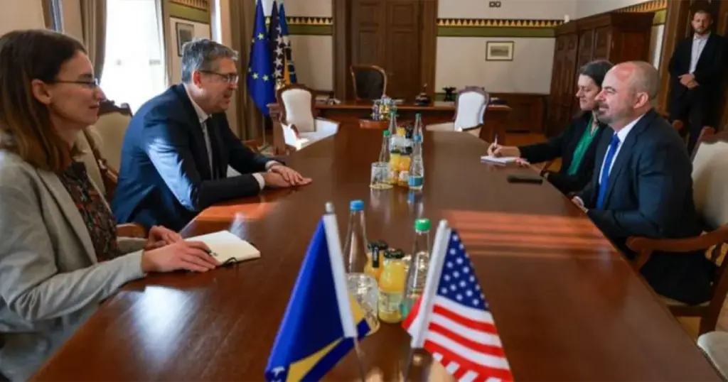 Sarajevo i SAD jačaju investicije: Avdić i Ginkel o projektu Svjetskog trgovinskog centra