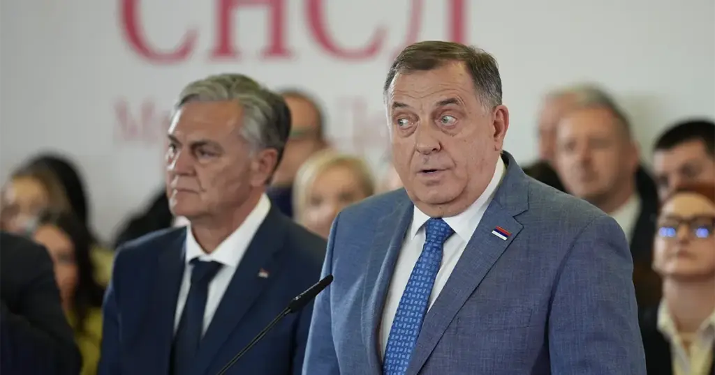 Siniša Karan i Milorad Dodik