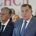 Siniša Karan i Milorad Dodik