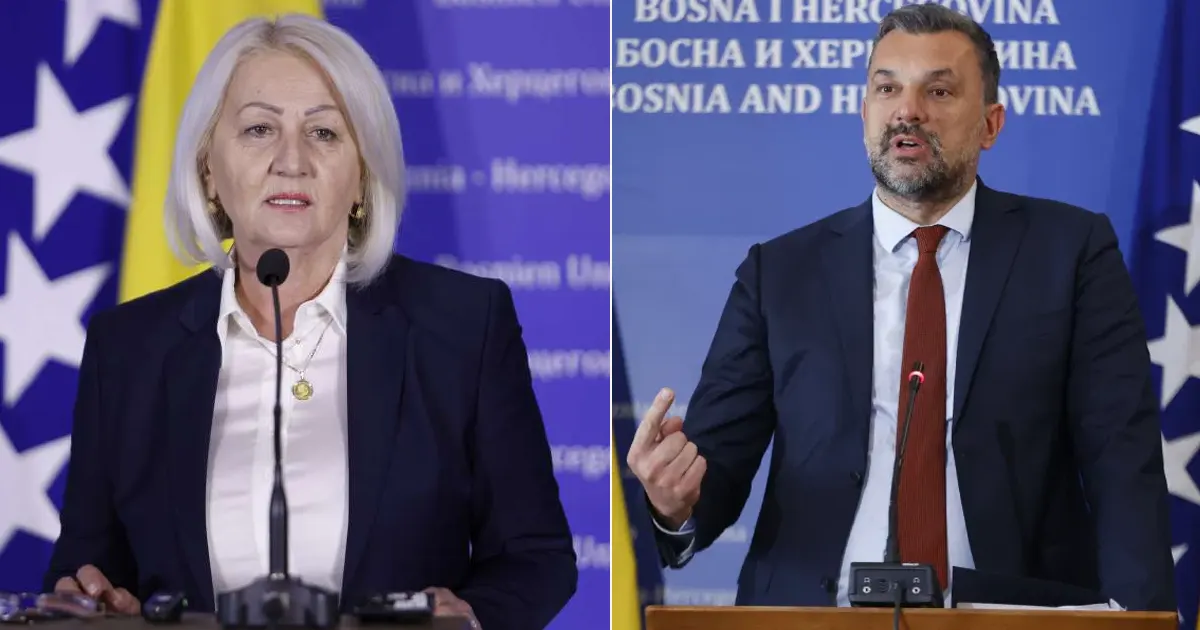 Borjana Krišto i Elmedin Konaković