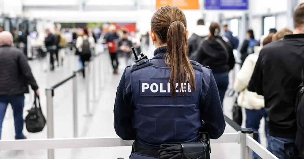 njemačka policija aerdrom memmingen kontrola