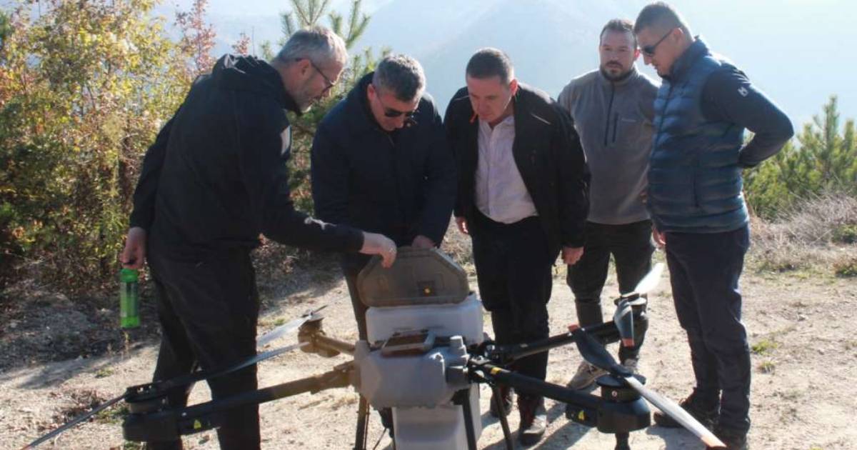 posumljavanje dron