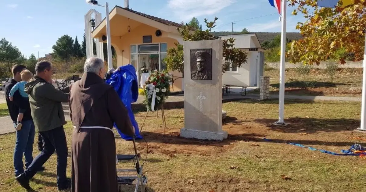 slobodan praljak spomenik u čapljini