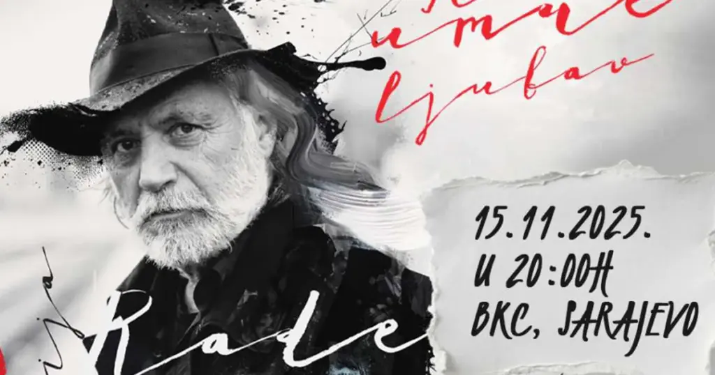 Rade Šerbedžija & Zapadni kolodvor – u prodaji posljednjih 100 ulaznica za koncert u Sarajevu