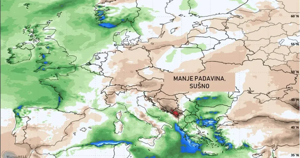 Završilo smo s padavinama, sada slijedi period hladnog vremena