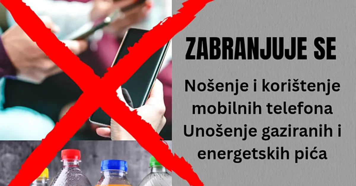 Osnovna škola u BiH zabranila učenicima mobitele i energetska pića