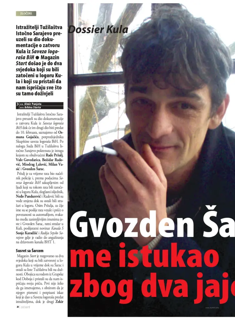 Tekst "Starta" iz 2006. godine