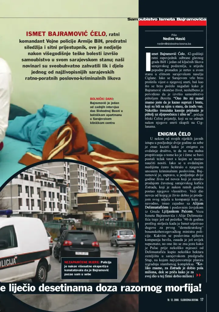 Tekst Slobodne Bosne iz decembra 2008. godine