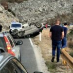 Kako je automobil završio na krovu