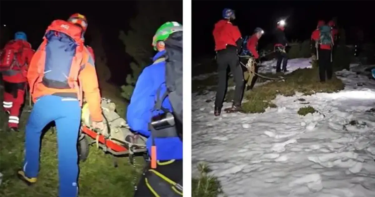 Akcija spašavanja na Visočici