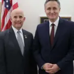 Denis Bećirović i Keith Self
