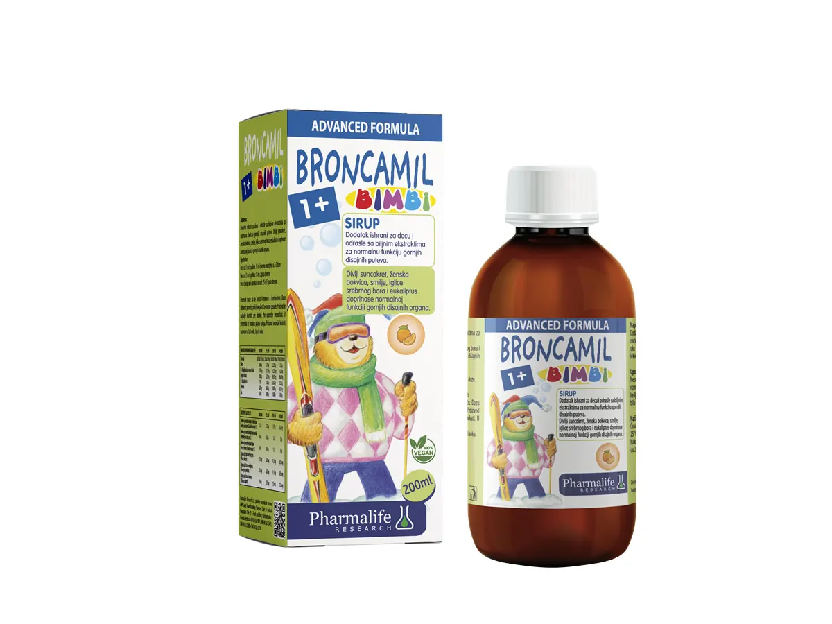Broncamil bimbi - sirup protiv kašlja