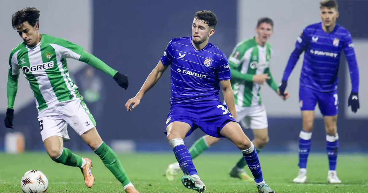 Detalj sa utakmice Dinamo - Betis