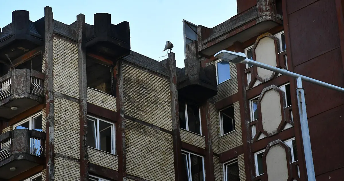Dom penzionera u Tuzli nakon požara