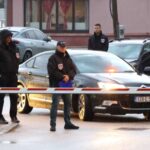 Pripadnici SIPA-e ispred zgrade Vlade RS u Istočnom Sarajevu