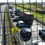Kolona vozila na autocesti
