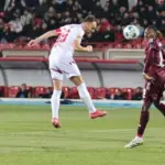 Nemanja Bilbija na utakmici protiv Sarajeva