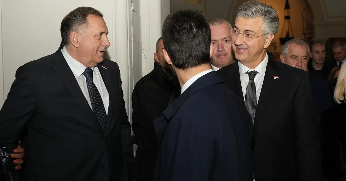 Plenković i Dodik u Banjoj Luci