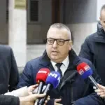 Članovi SDS-a ispred CIK-a u Sarajevu