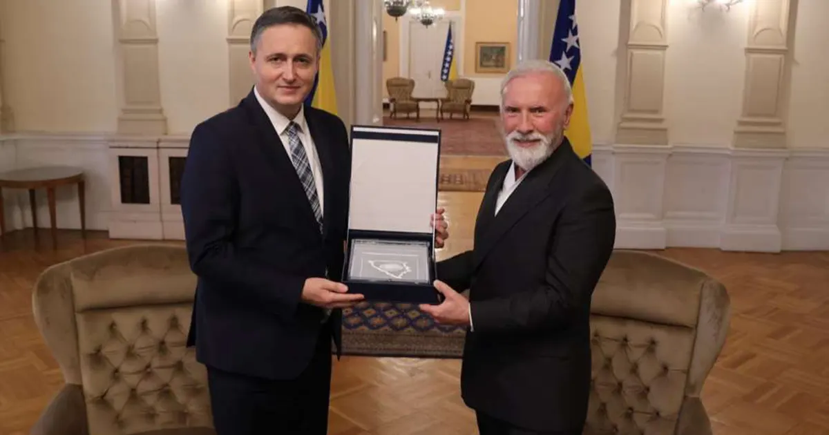 Denis Bećirović i Dino Merlin