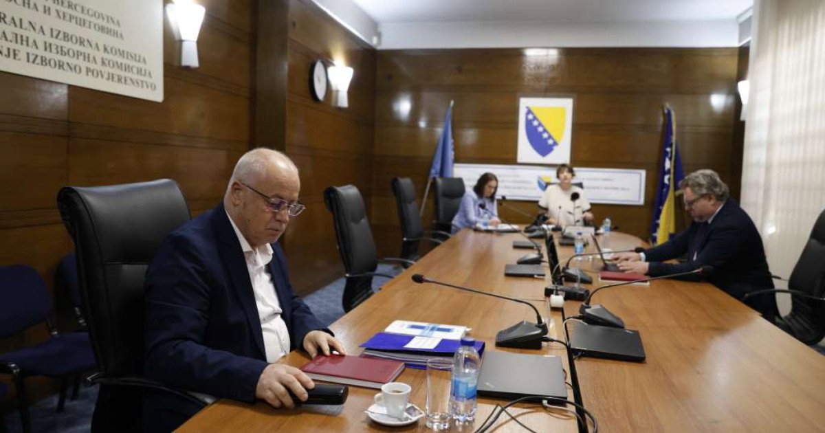 Sjednica Centralne izborne komisije BiH