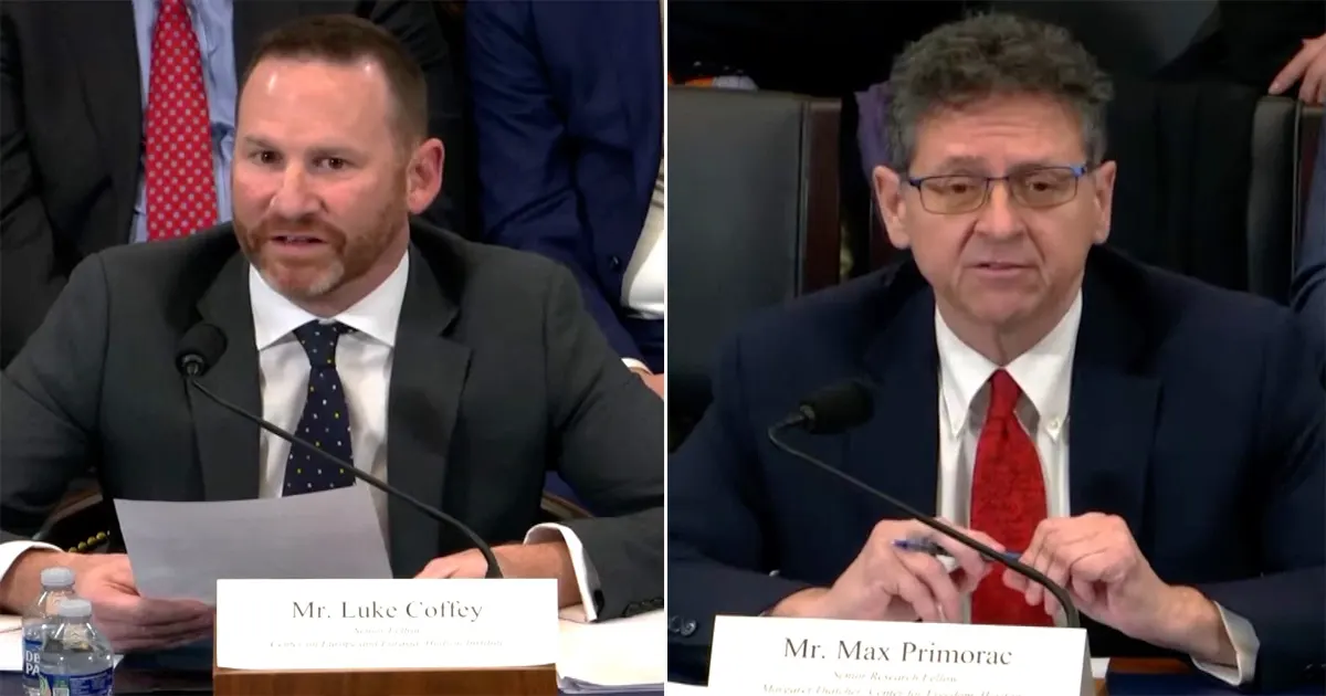Luke Coffey i Max Primorac
